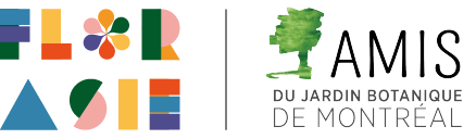 logo, florasie, amis jardin botanique, festival, montreal